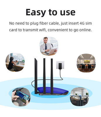 Operating System Equipped Dual SiM Mobile Router LT 310B Robust Wireless Internet Access for Industrial and Commercial