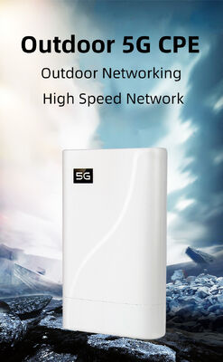 5G High Speed Router White Wireless Network Device Gigabit Ethernet Ports Connectivity for Enterprise Network Solutions
